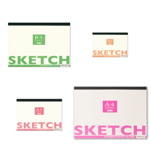 ザ・スケッチ (B6大／B5大／A5大／A4大) | ITEMS,スケッチブック