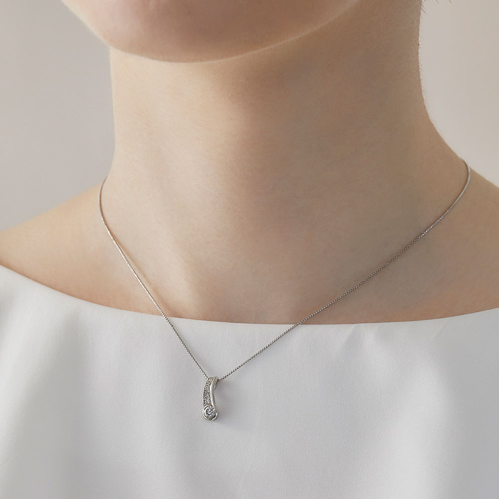 スイートテン・ダイヤモンド] Sweet 10 Diamond プラチナ ペンダント