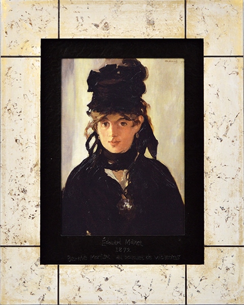 マネ 『ベルト・モリゾの肖像』 ハンドメイドフレーム 大額 - 額縁専門