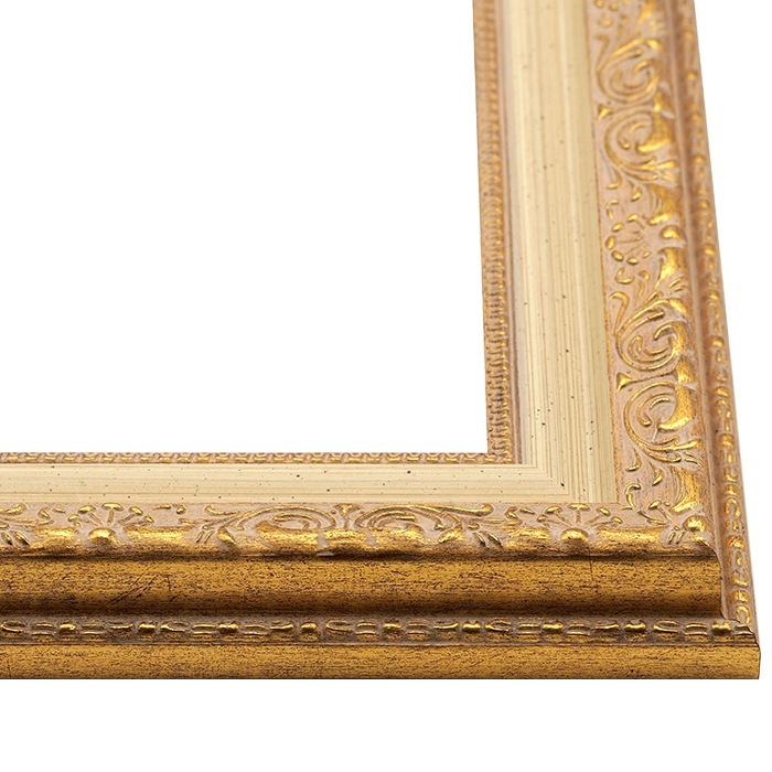 デッサン額縁 8200/ホワイトゴールド A1（841×594mm） 前面UVカット