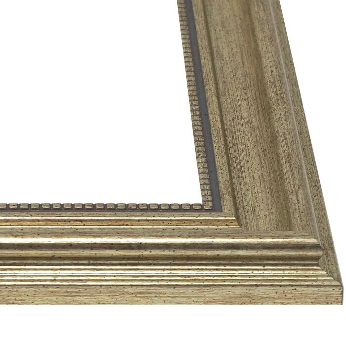 アウトレット】 油絵額縁 8111/シルバー SM（227×158mm） 前面UVカット