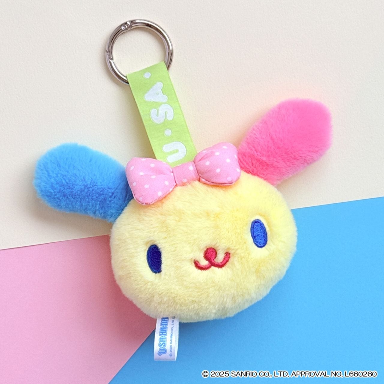 フェイスタグマスコット ウサハナ｜バッグに付けて可愛いサンリオ