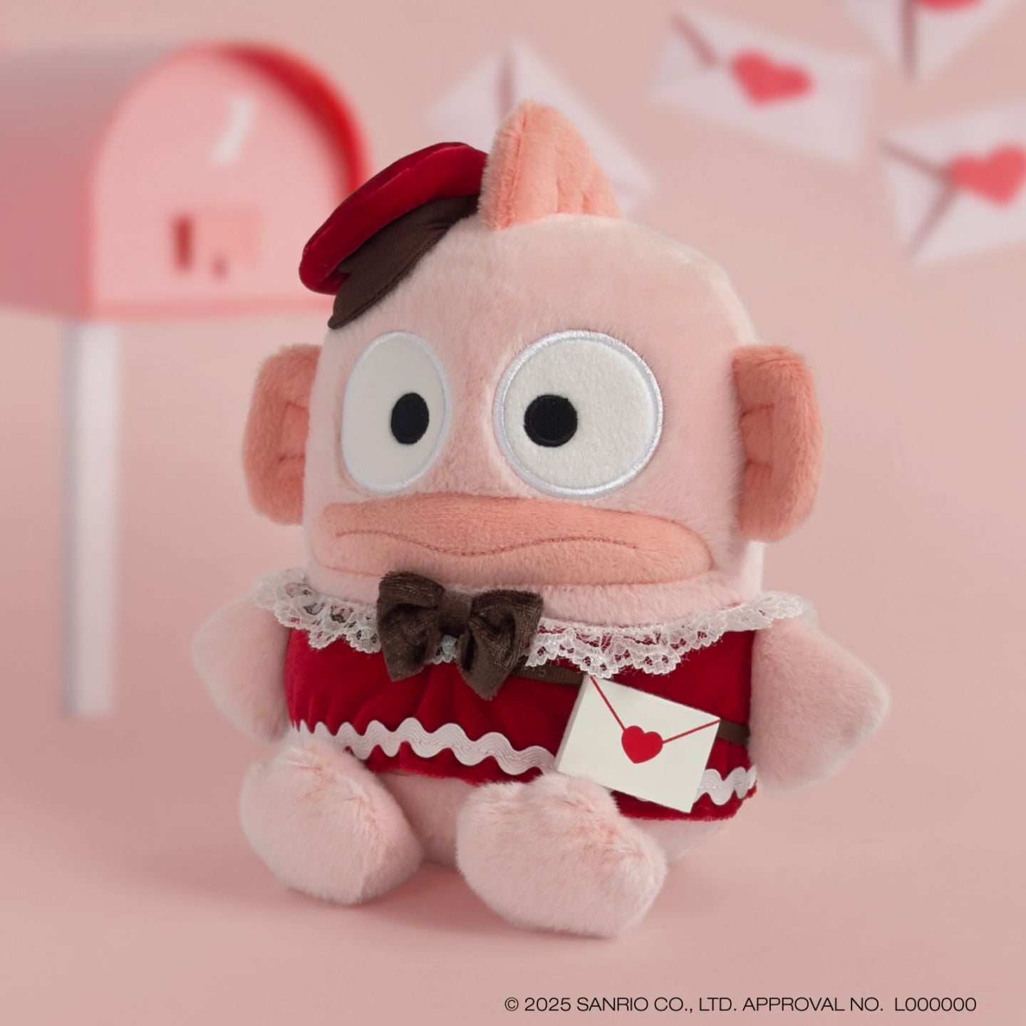 サンリオキャラクター ハローキティ 桜着物 水色 ぬいぐるみS