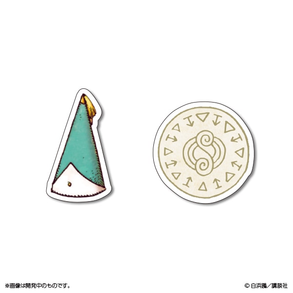 とんがり帽子のアトリエ とんがり帽子と魔法陣のピンズセット【販売