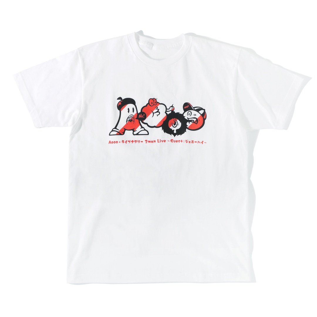 Aooo×ライブナタリー Tシャツ（ステッカー付き） | 特集から探す,Aooo
