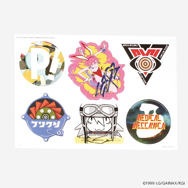 フリクリ ステッカーセット（NC帝國）【販売終了】 | 特集から探す