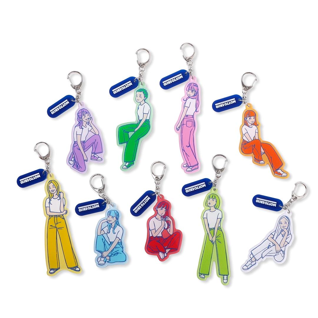 私立恵比寿中学 もっとエビ展 ～9 colors nude～ アクリルキーホルダー