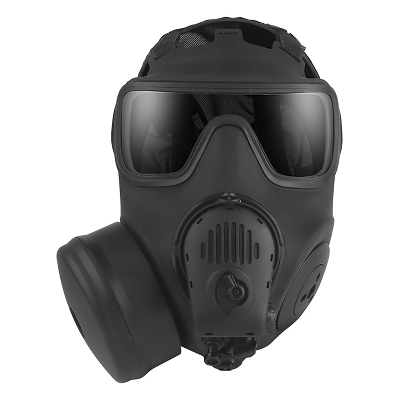 48Hセール】WoSporT AVON タイプ FM-53 ダミー ガスマスク マイク 電動