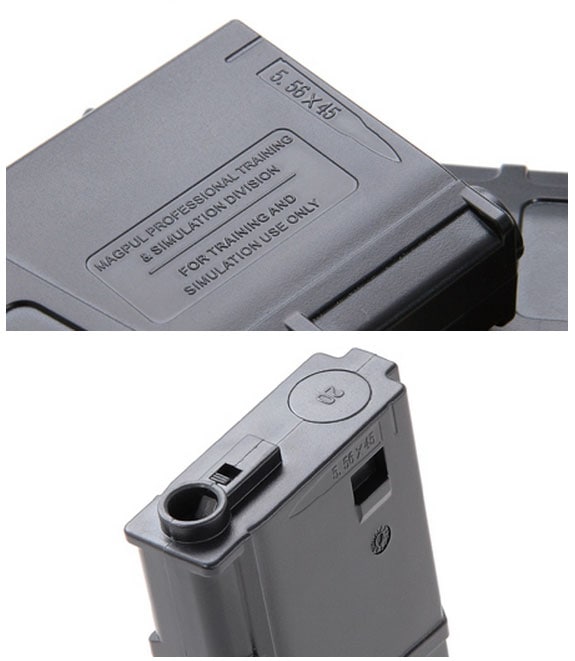 Magpul PTS/SART PMAGマガジン Mid-Cap 20連 BK ブラック 10個パック