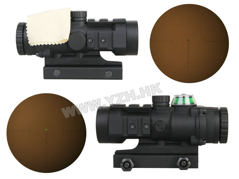 BIGDRAGON BURRIS AR-332タイプ 3x32集光スコープ グリーンシェブロン