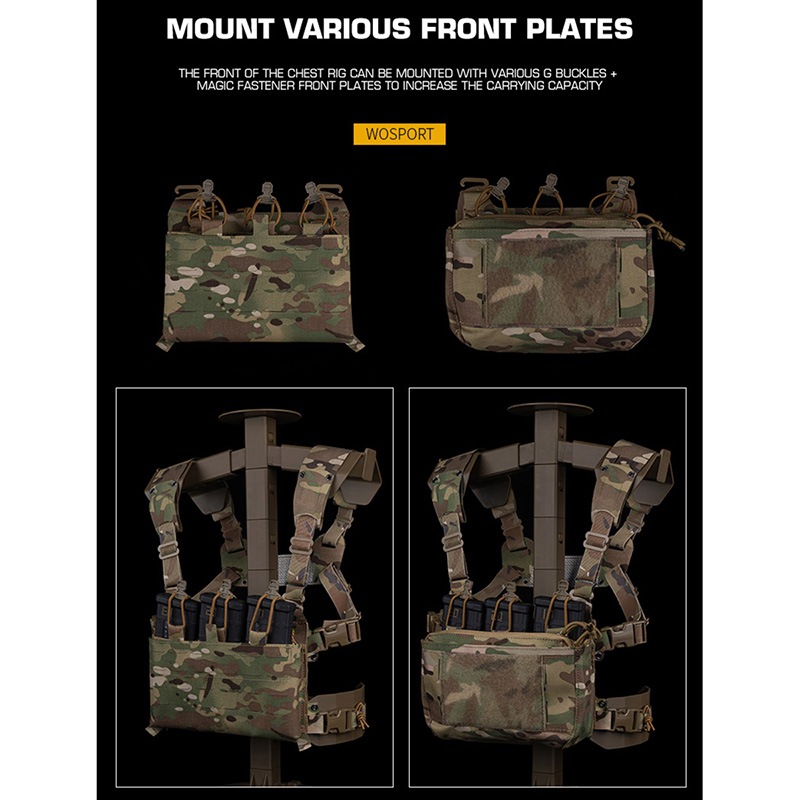 WoSporT FERRO Concepts タイプ チェストリグ Mini V2 RG | サバゲー