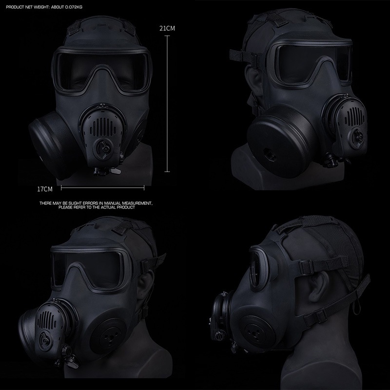 WoSporT AVON タイプ FM-53 ダミー ガスマスク マイク 電動ファン付