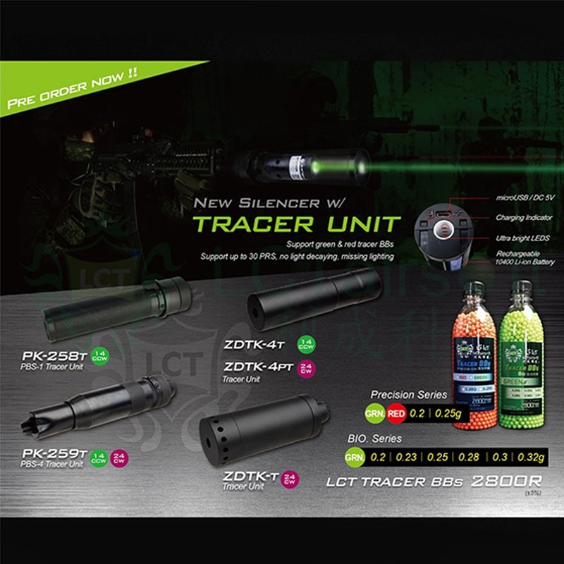 LCT 0.20g バイオトレーサーBB弾 (グリーン) | 消耗品,BB弾