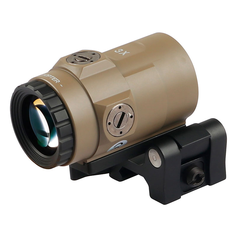 TRタイプ MROドットサイト&3倍マグニファイヤーセット TAN | 光学機器