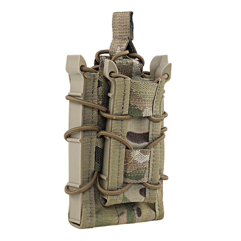 EMERSON HSGI TACOスタイル ダブルデッカーマガジンポーチ マルチカム