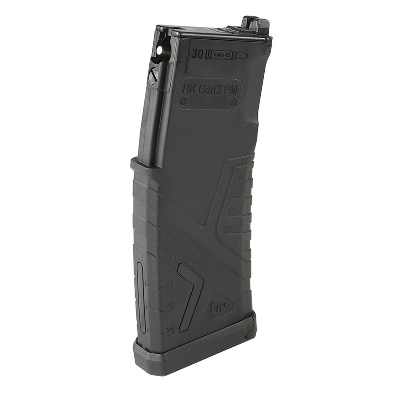 GHK CO2マガジン HK Gen3 PMスタイル HK416 AR M4用 スペアマガジン 30
