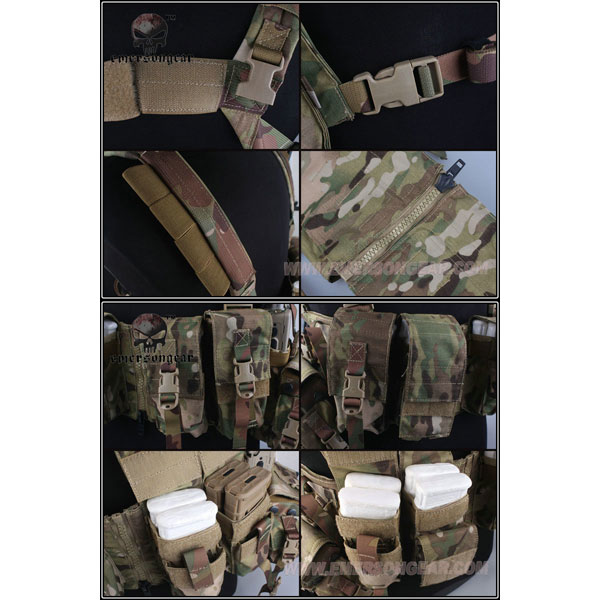 EMERSON LBT1961 A-R チェストリグ マルチカム MC | サバゲー装備品