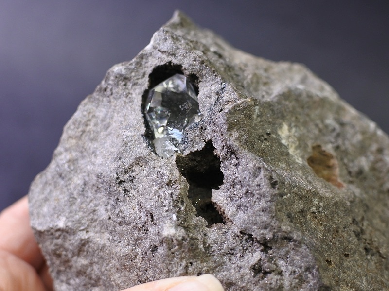 貴重品】母岩付きハーキマーダイヤモンド 総重量1040g 注目！ | 〇鉱物