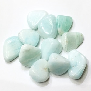 大人気なので再追加】グリーンムーンストーン 磨き石 1粒売り | ☆名前