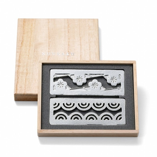 家庭画報掲載陶芸家作 信楽焼焼き締めカトラリーレスト3本セット