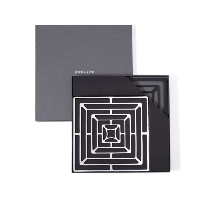 KAGO - スクエア - M｜錫製雑貨・酒器の通販は能作オンラインショップ