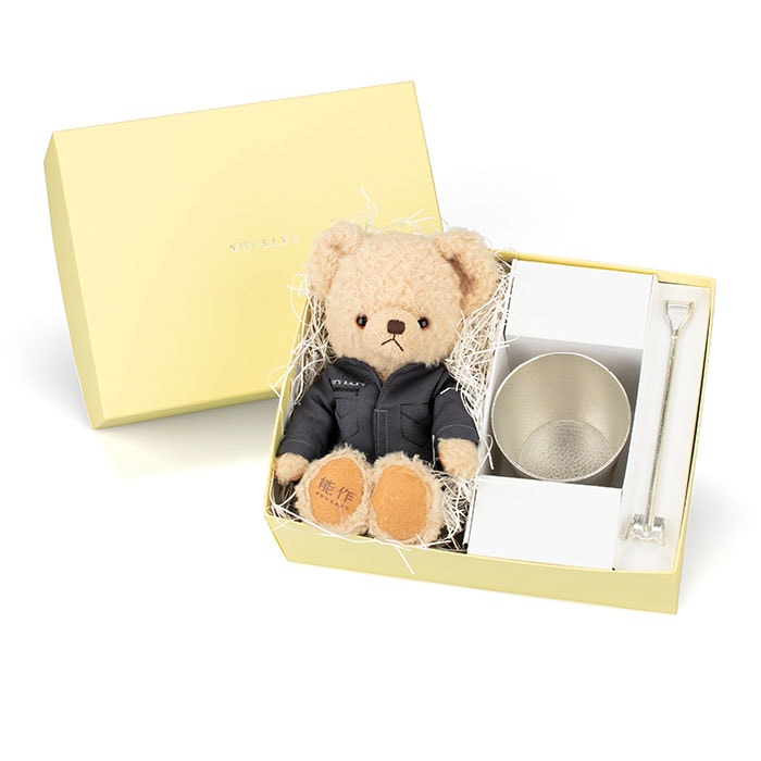 能作ベア＆道具マドラー＆NAJIMIタンブラーセット｜錫製雑貨・酒器の