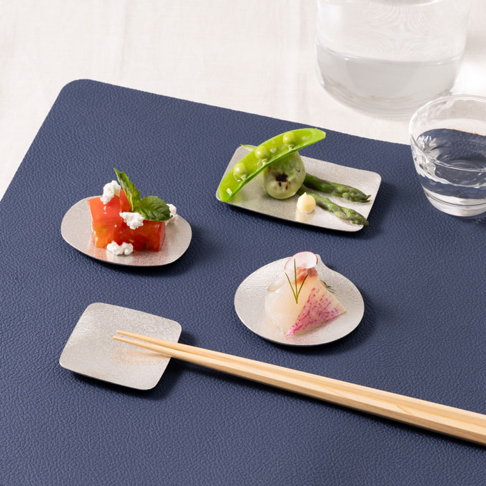 フラワートレーギフト（フラワートレー6枚セット）｜錫製雑貨・酒器の