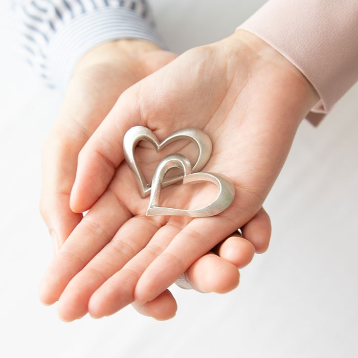 箸置 - かさなる気持ち｜錫製雑貨・酒器の通販は能作オンライン