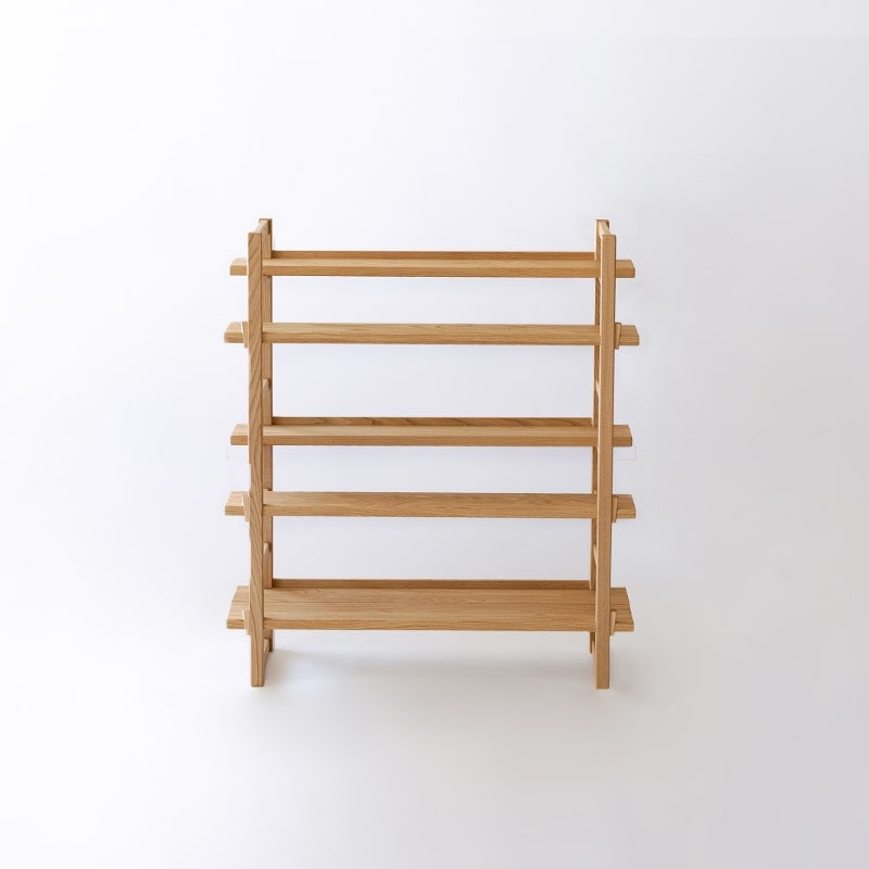 Kigumiシェルフ 3段（ナチュラル・ブラウン）｜オークヴィレッジ