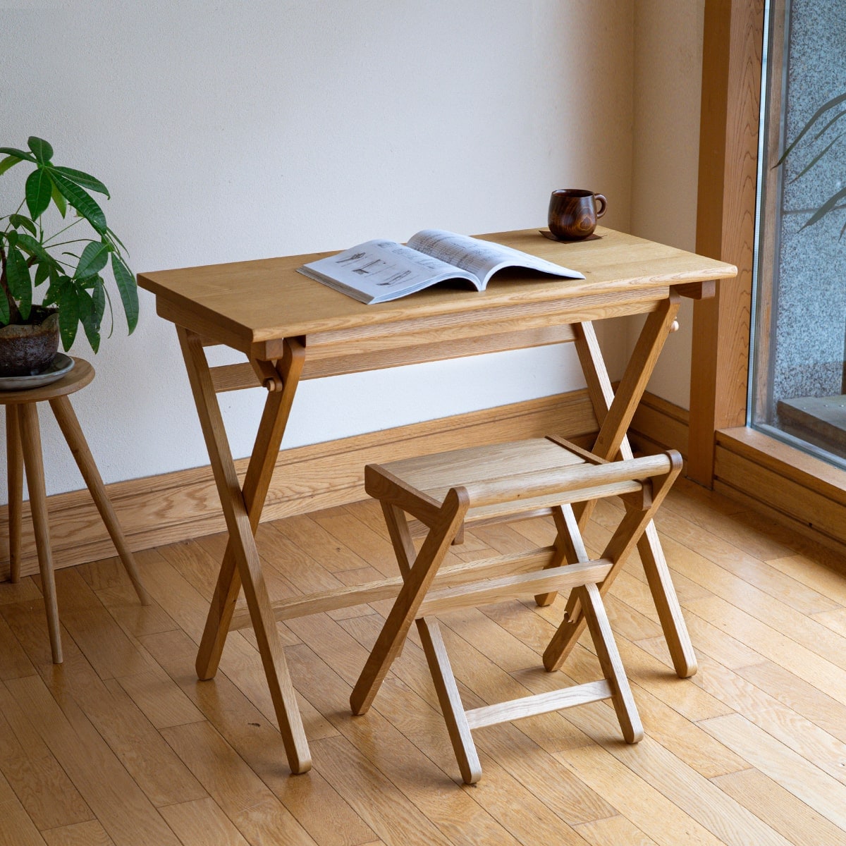 折りたたみデスク｜オークヴィレッジオンラインショップ