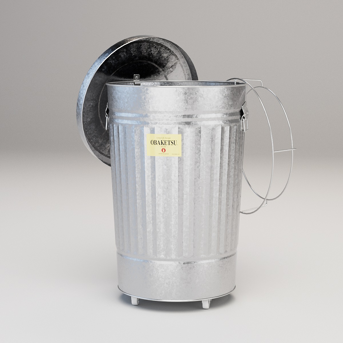 OBAKETSU】ゴミ箱 ホルダー付き42Lキャスター付き | 42L | OBAKETSU