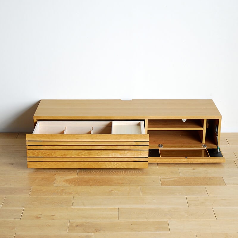 開梱設置無料]【大川家具】テレビボード 150/180/210/240cm幅 ラティス