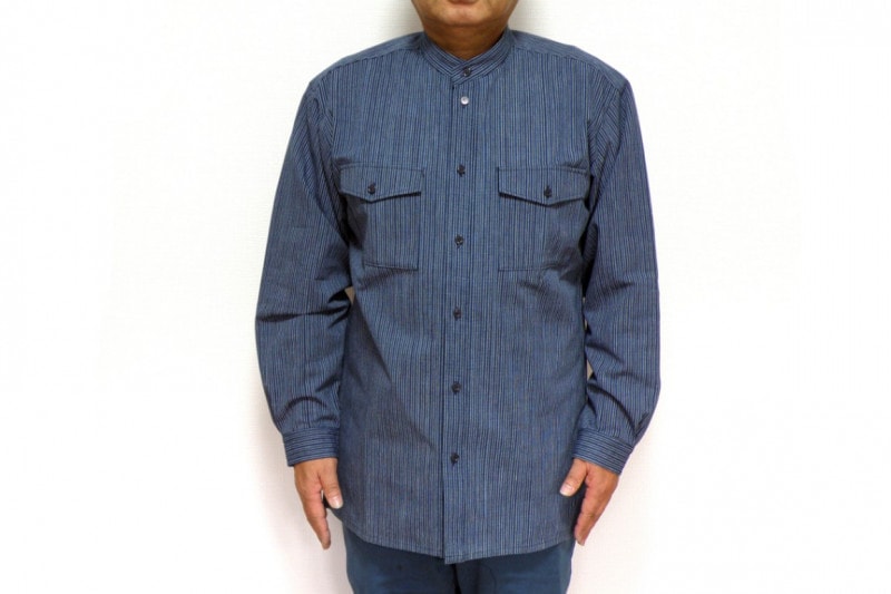 松阪木綿 割ぽう着（後ろ紐） | すべての商品 | おかげ横丁公式