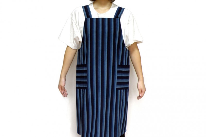 松阪木綿 割ぽう着（後ろ紐） | すべての商品 | おかげ横丁公式