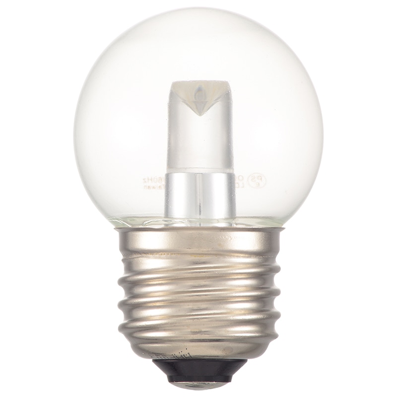 LED電球 ミニボール電球形 E26/1.4W 電球色 クリア｜LDG1L-H 13C 06