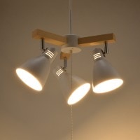 3灯ペンダントライト LED電球付 ホワイト｜LT-YY30AW-W 06-1469｜通販