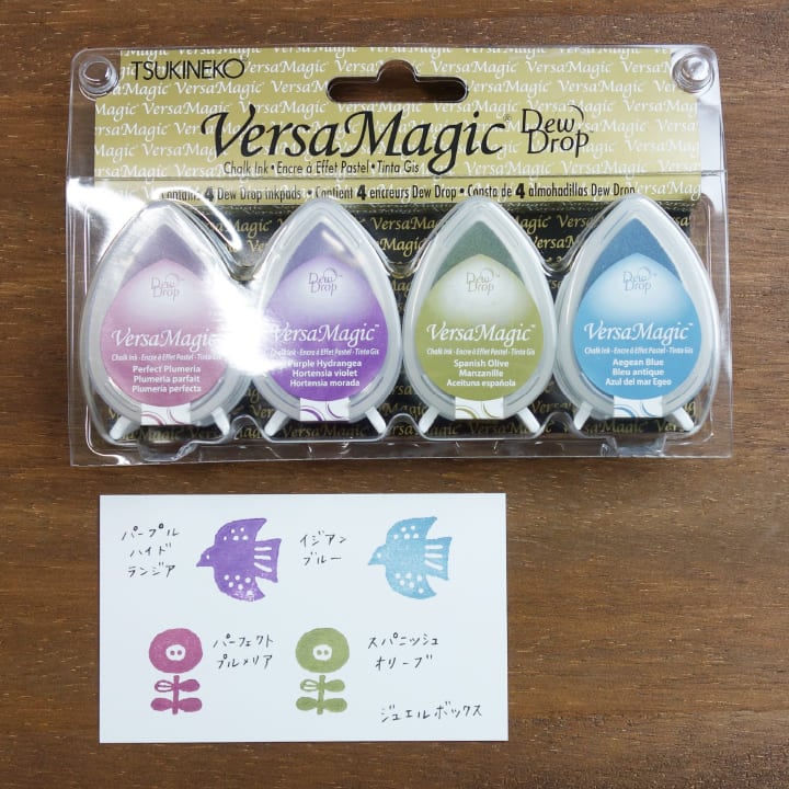 ツキネコ バーサマジックデュードロップ4色セット GD-402 ジュエル