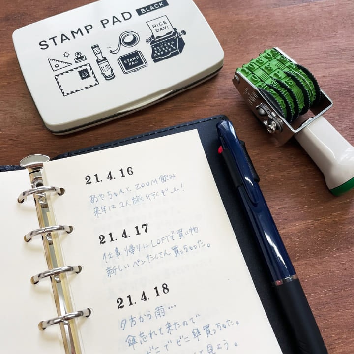 サンビー テクノタッチ 回転印 欧文4号日付 TKA-D04 | シーンで探す