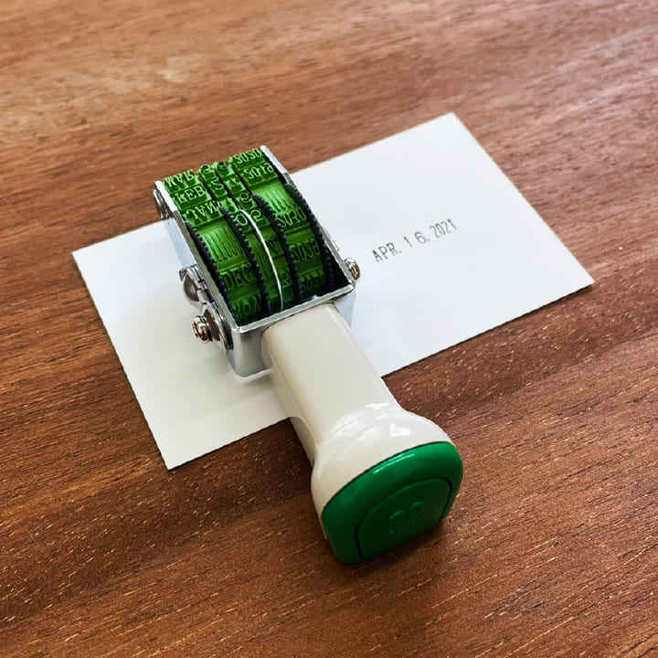 サンビー テクノタッチ 回転印 西暦日付 ゴシック体5号 TK-SD5