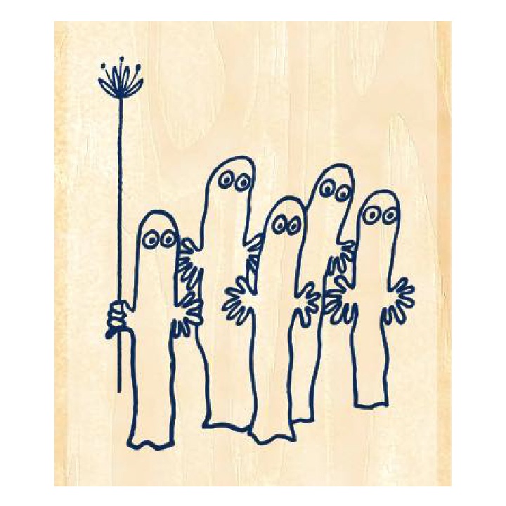 ますてのあいぼう Moomin(ムーミン) / ニョロニョロ 30×35×20mm