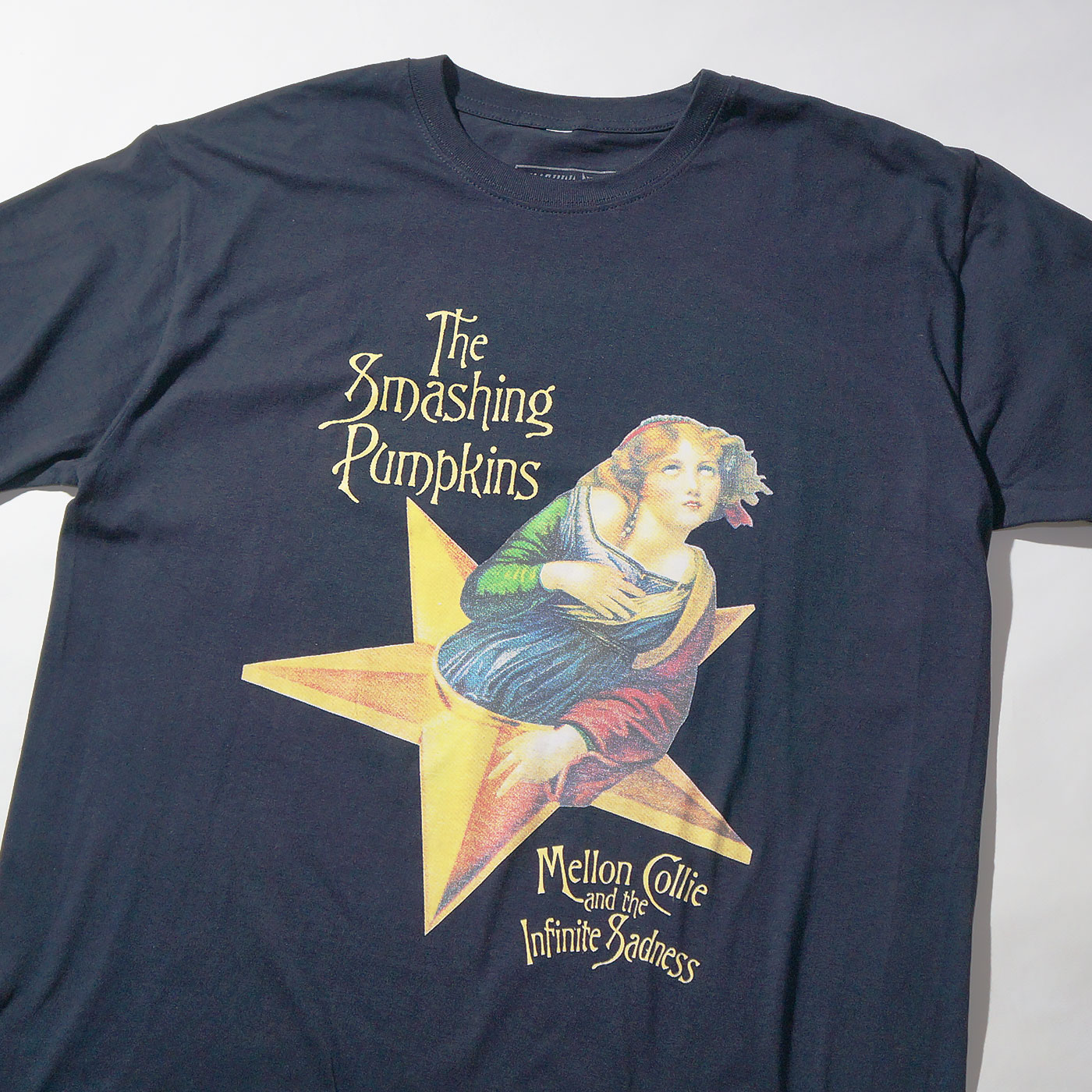 SMASHING PUMPKINS Tシャツ Mellon Collie - Navy | OSOMALO バンドT