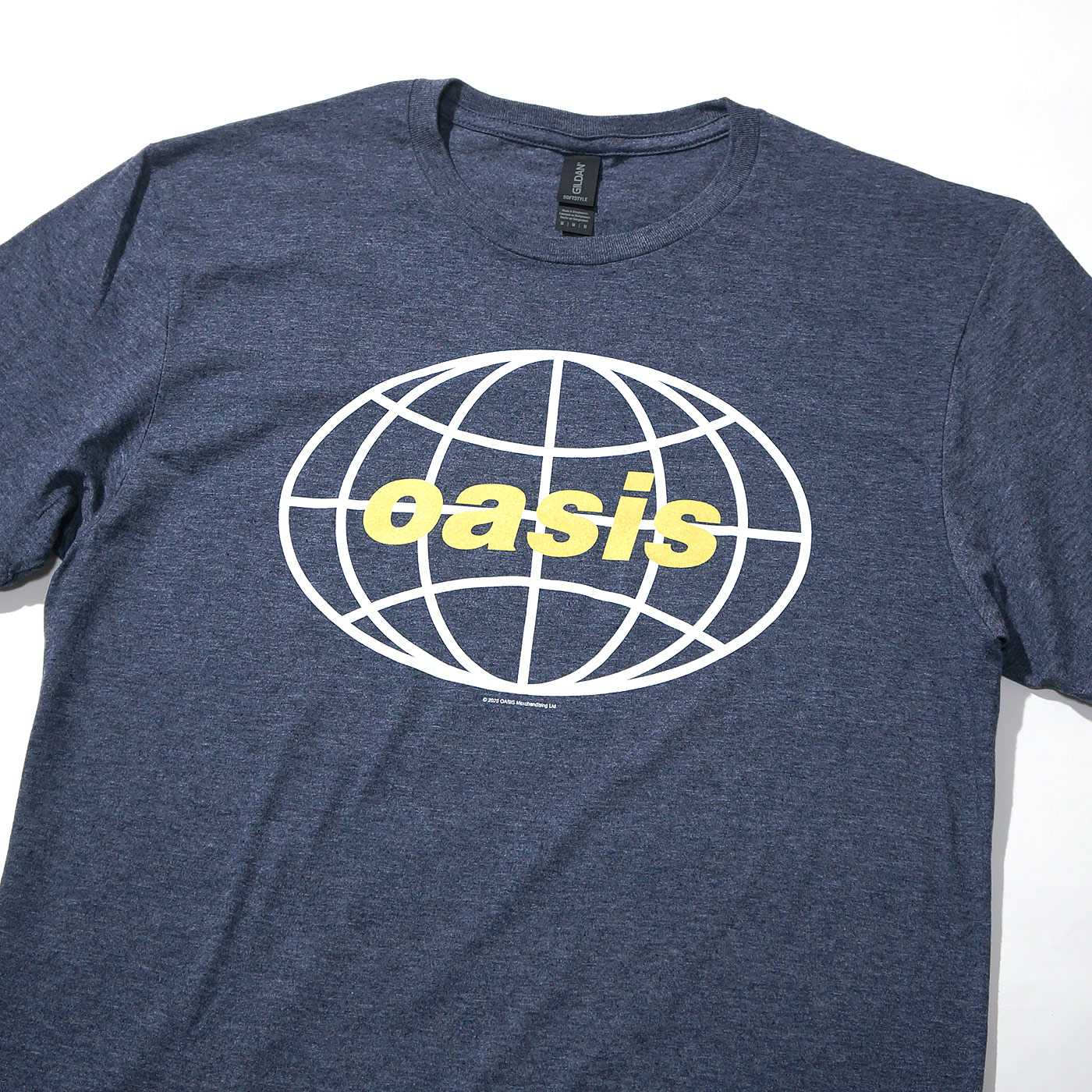 OASIS Tシャツ 1998 World Tour USA/Canada-Navy | OSOMALO バンドT