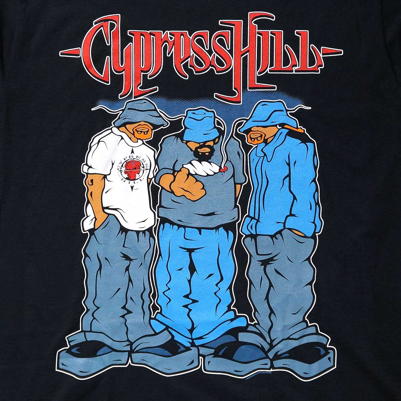 CYPRESS HILL ロングスリーブTシャツ Blunted-Black | OSOMALO バンドT