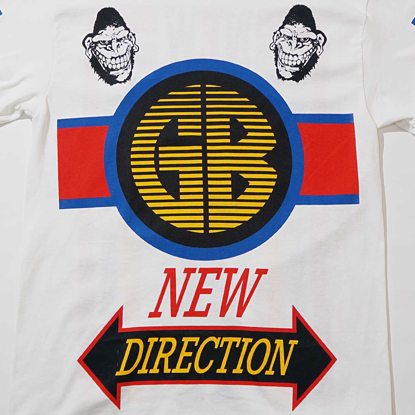 GORILLA BISCUITS ロングスリーブシャツ BMX-White | OSOMALO バンドT