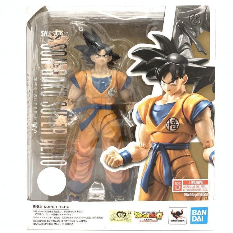 中古】S.H.Figuarts 孫悟空 SUPER HERO「ドラゴンボール超 スーパー