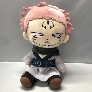 中古】タイトー 呪術廻戦 デフォルメ怒り BIGぬいぐるみ 宿儺 ゆる顔