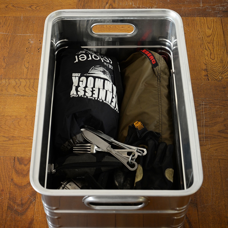 ZARGES ALUMINUM CONTAINER / OPEN TOP | Metal Products,Box&Basket