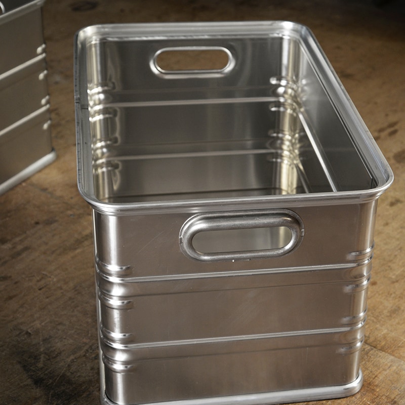 ZARGES ALUMINUM CONTAINER / OPEN TOP | Metal Products,Box&Basket