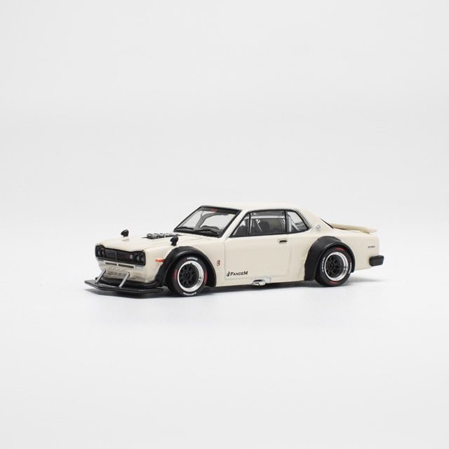 1/64 V8 Drift (Hakosuka) WHITE | Nissan | POP RACE WORLD JAPAN