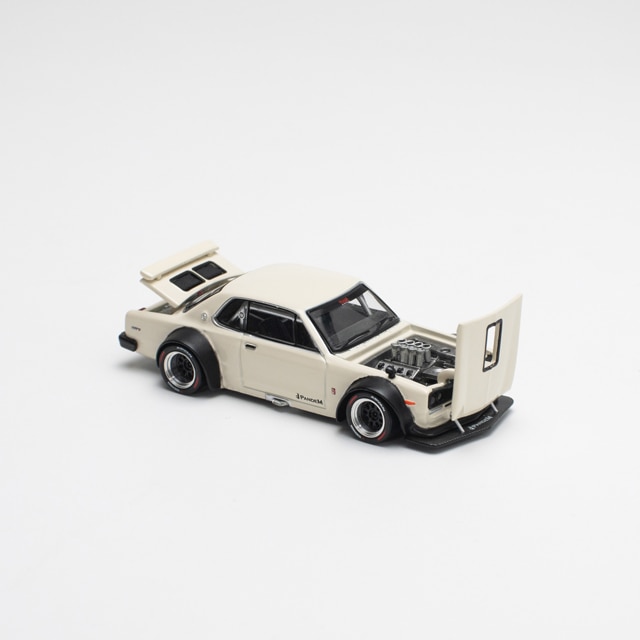 1/64 V8 Drift (Hakosuka) WHITE | Nissan | POP RACE WORLD JAPAN
